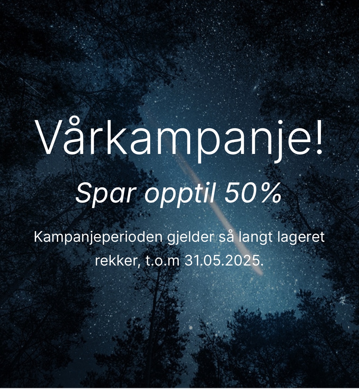 Vårkampanje hos Astronomen
